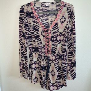 Pink/Purple Tie Dye Romper